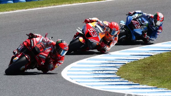 Balapan Penuh Drama, Alex Rins Memenangi Seri MotoGP Australia