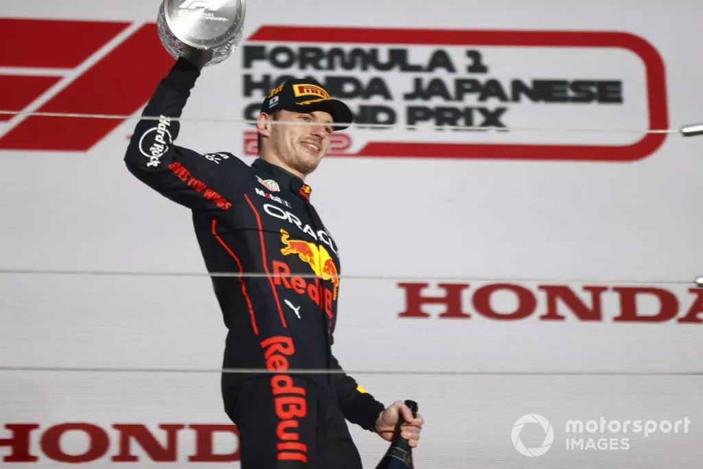 By winning the Japanese GP, Max Verstappen comes out as F1 World Champion 2022