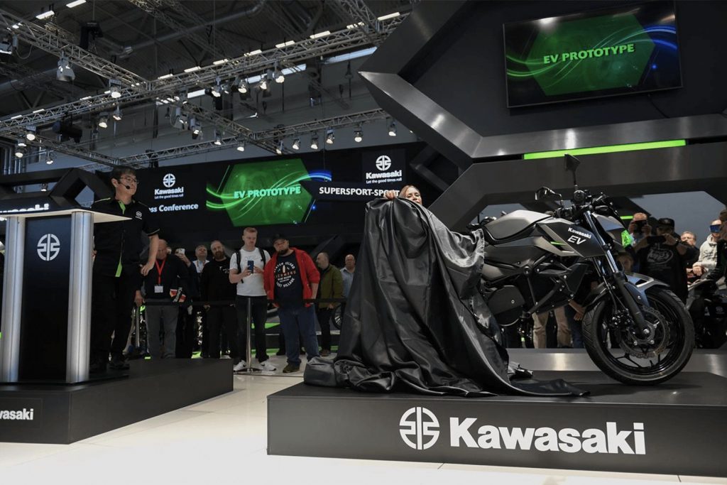 Inilah Protipe Motor Listrik Konsep Dari Kawasaki, Siap Diluncurkan Di Akhir Tahun Ini