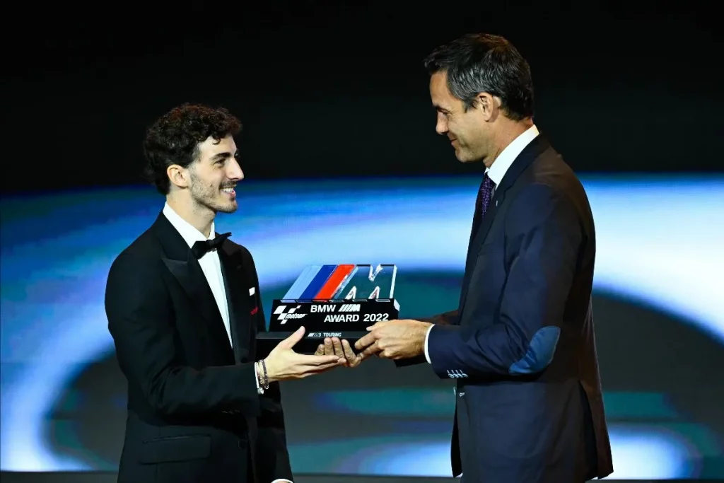 Memenangi Kategori BMW M Awards, Francesco Bagnaia Menapat Hadiah Mobil BMW Terbaru