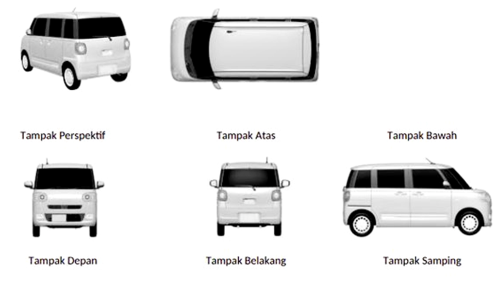 Daihatsu Move Canbus yang didaftarkan di Indonesia.