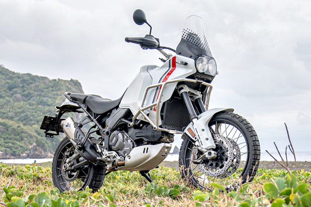 Ducati DesertX diluncurkan di Indonesia. 