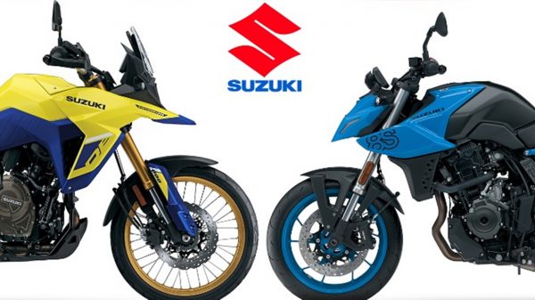 Suzuki GSX-8S dan V-Strom 800DE.