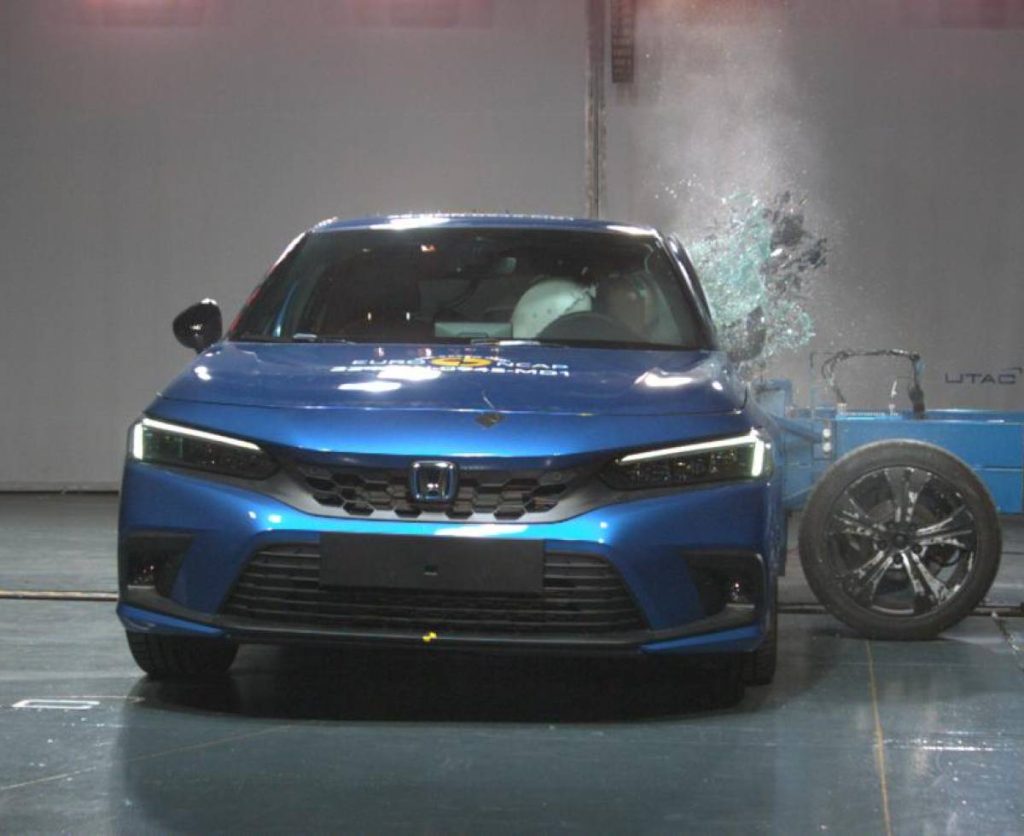 Honda Civic Terbaru Mendapat Rating Bintang 5 Untuk Uji Tabrak Dari Euro NCAP