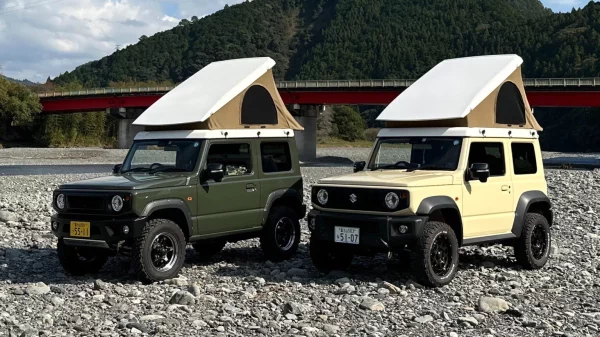 Inilah Aksesoris Tenda Atap Ringan Terbaru Untuk Suzuki Jimny Dari Jepang