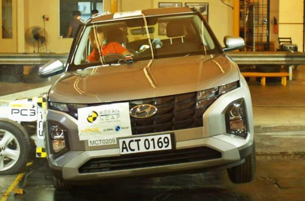 Hyundai Creta Rakitan Indonesia Meraih Rating Bintang 5 Dalam Crash Test ASEAN NCAP