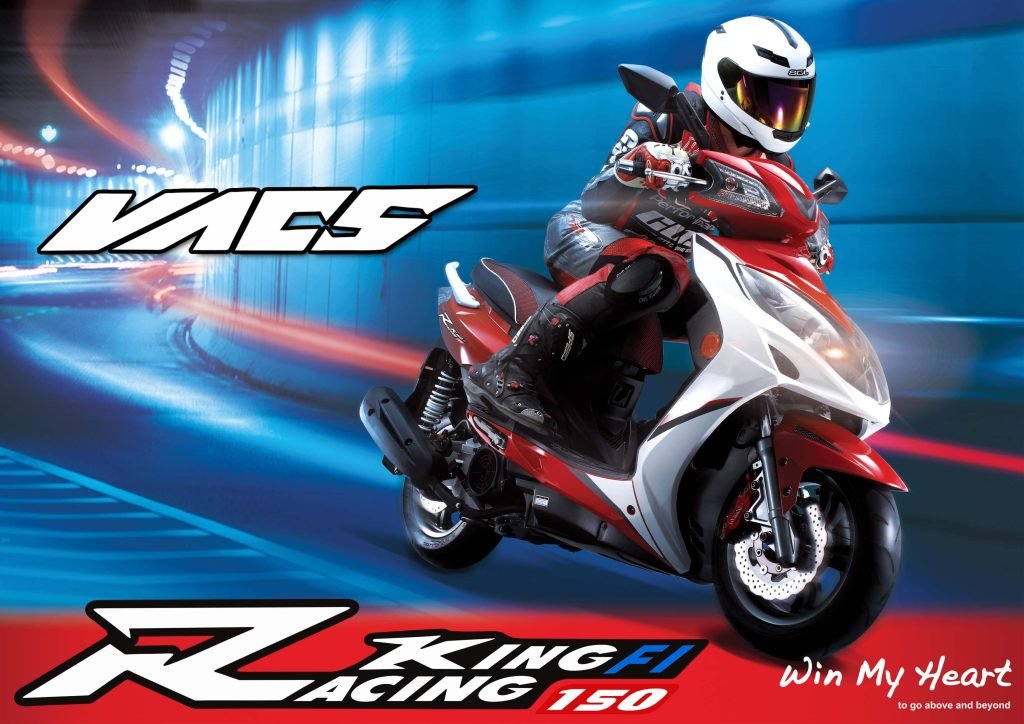 Kymco Racing King 150i.