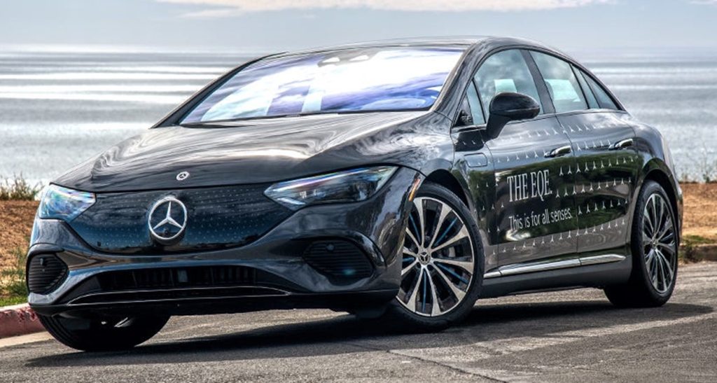 Mercedes-Benz EQE. Mobil listrik 2022