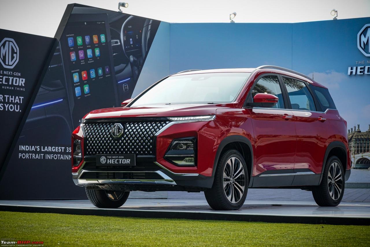 Inilah MG Hector Facelift Yang Baru Saja Meluncur Di India