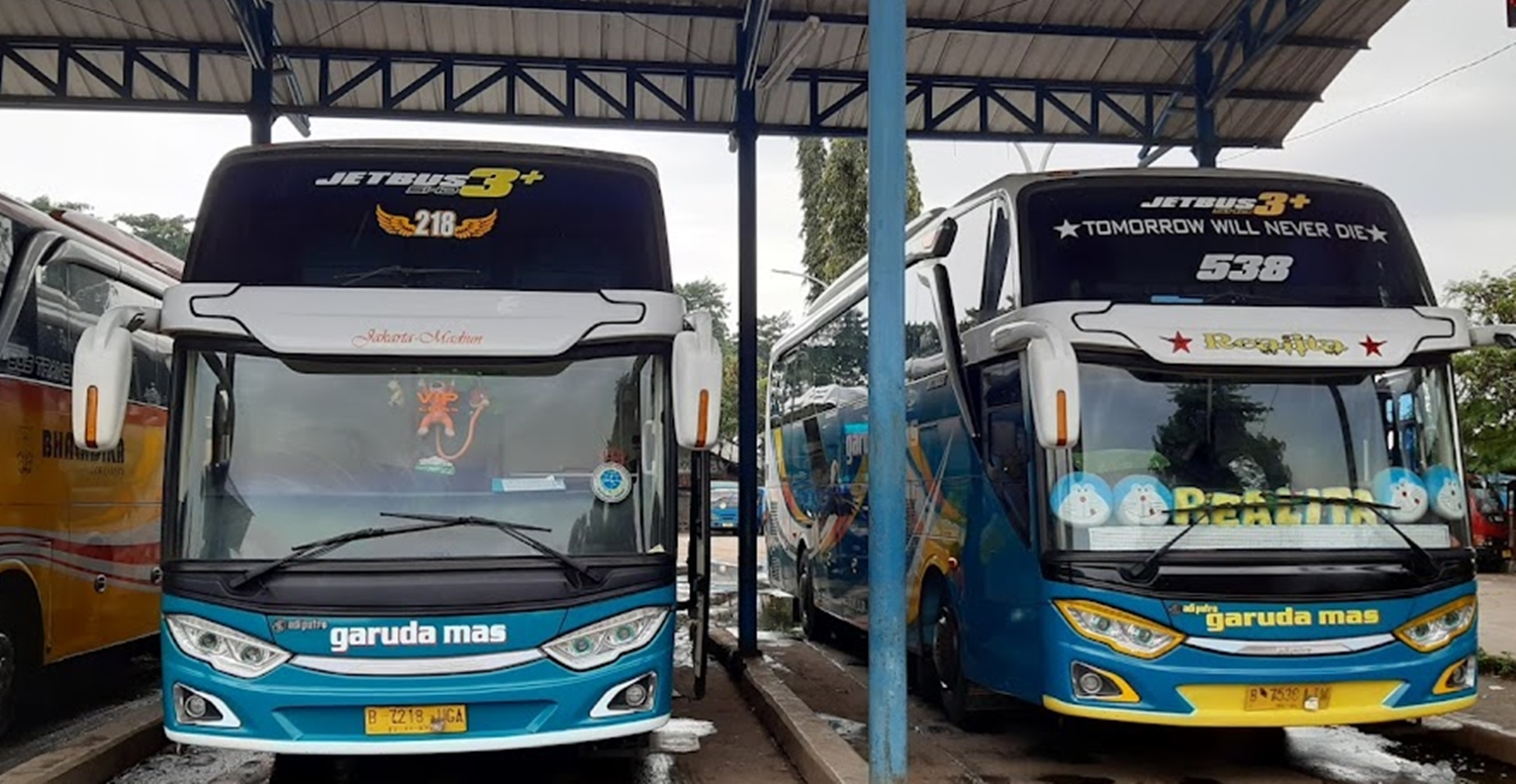Bus terbaru PO Garuda Mas.