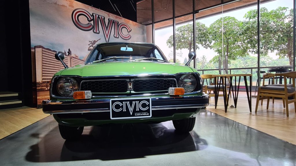 Honda Menghadirkan Civic Generasi Pertama Di Dreams Café