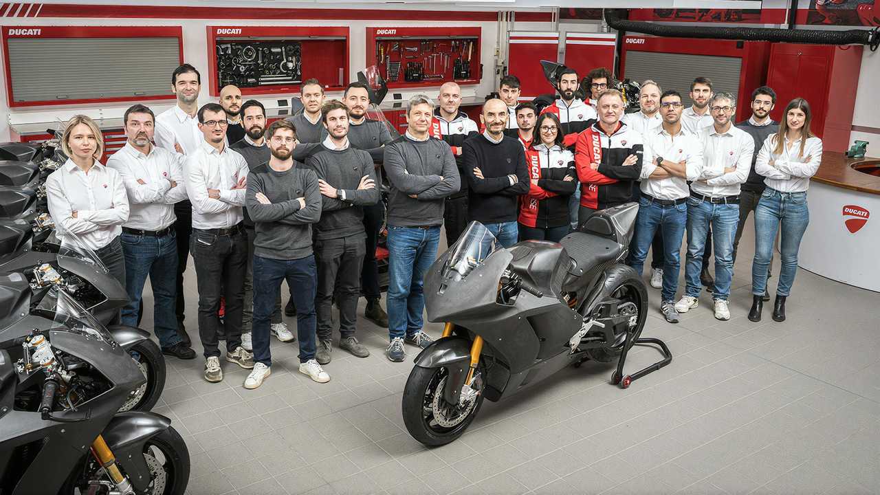 Intip Motor Balap Listrik Ducati V21L Untuk Balap MotoE 2023