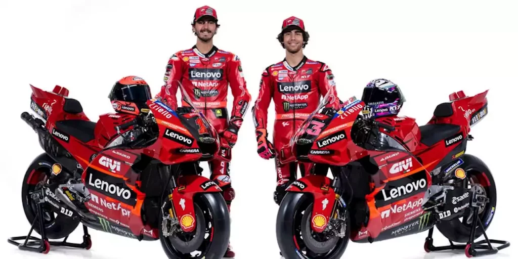 Intip Perkenalan Tim Ducati Lenovo Untuk MotoGP 2023