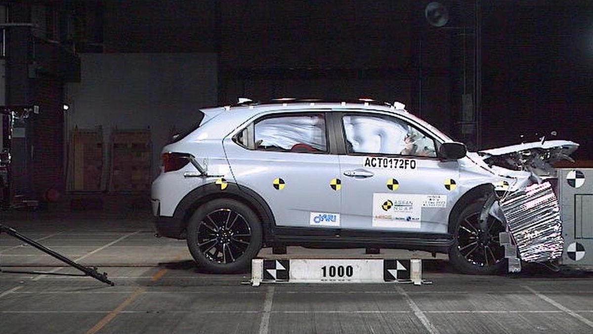 Honda WR-V Raih Rating Bintang 5 Dalam Uji Tabrak ASEAN NCAP