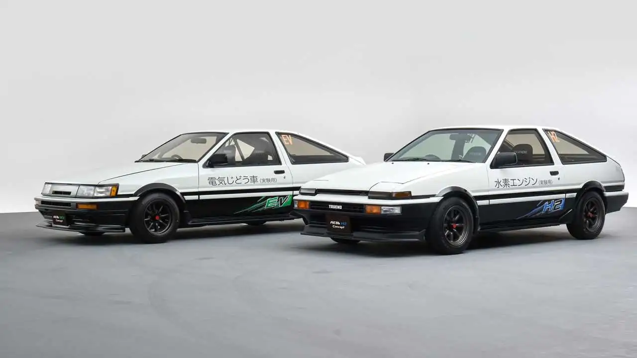 Ini Jadinya Bila Toyota AE86 Dikonversi Menjadi Mobil Hidrogen Dan Listrik