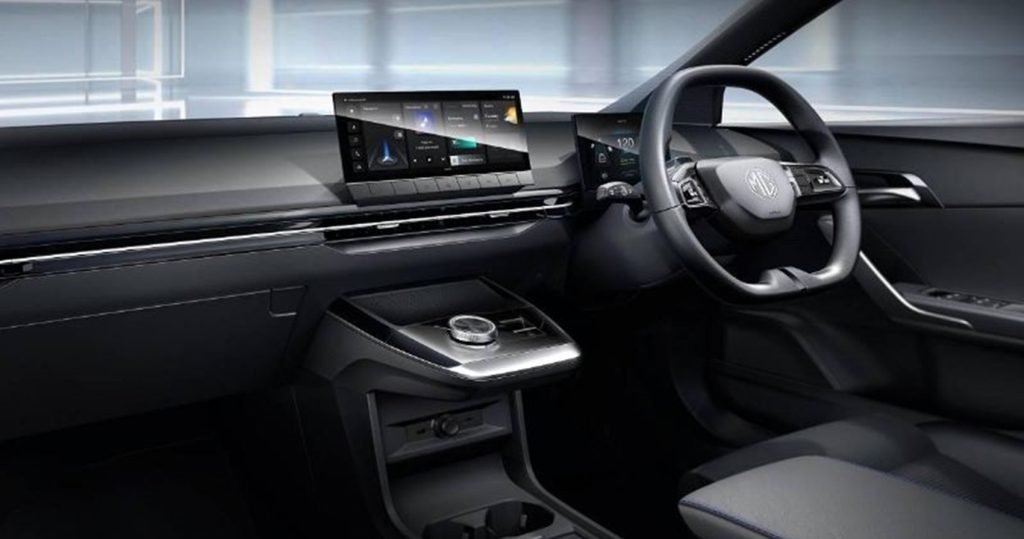 Interior MG 4 EV.