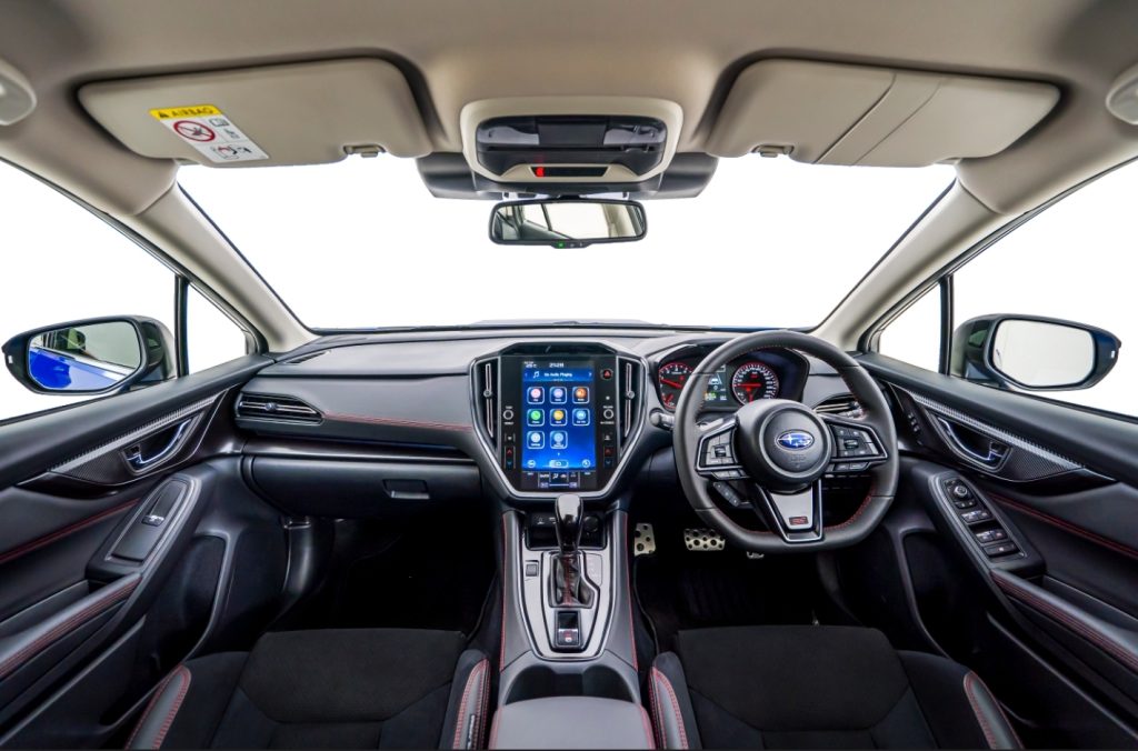 Interior Subaru Sedan WRX 2023.