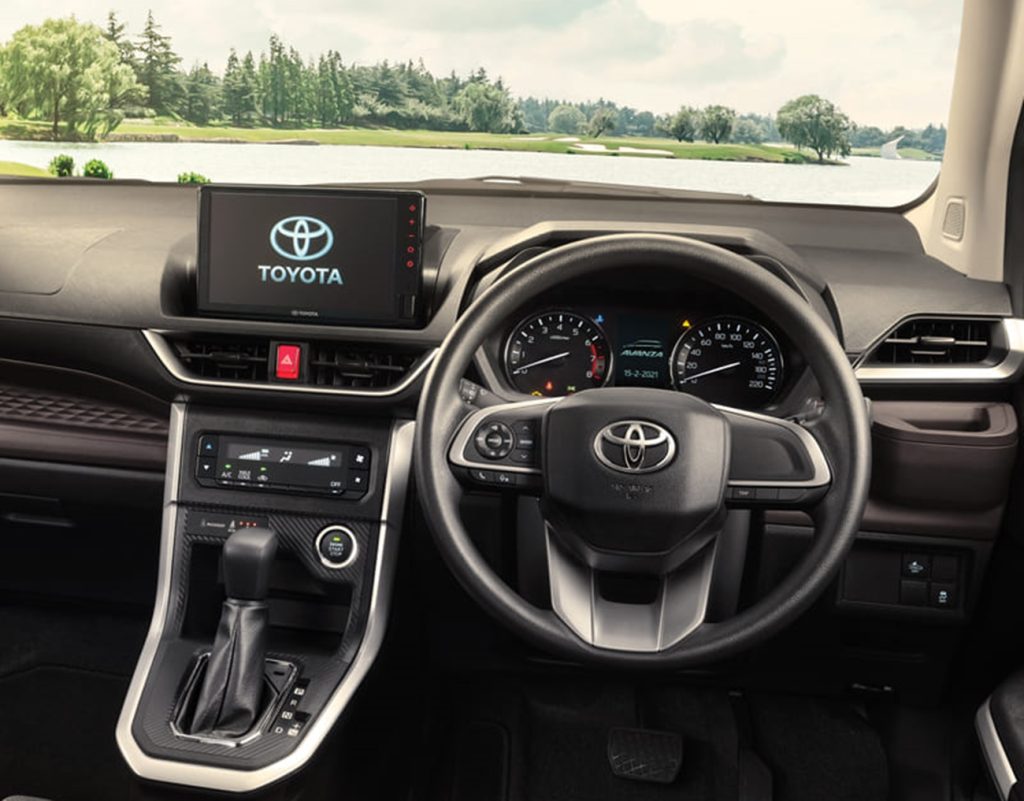 Interior Toyota Avanza. 