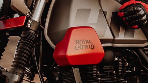 Logo Royal Enfield Scram 411.