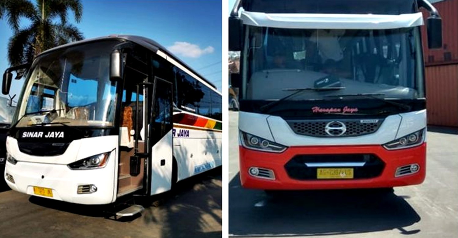 Bus mesin depan vs bus mesin belakang.