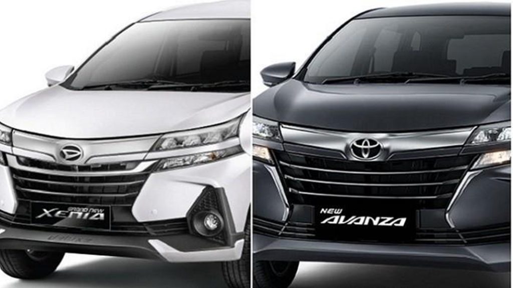Daihatsu Xenia dan Toyota Avanza. 