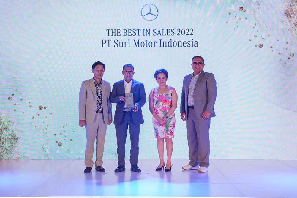 PT Suri Motor Indonesia - The Best in Sales 2022. 