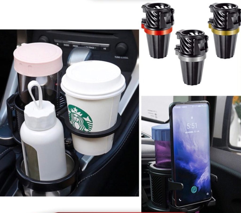 Contoh cup holder mobil.