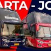 Ilustrasi bus Jakarta ke Yogyakarta.