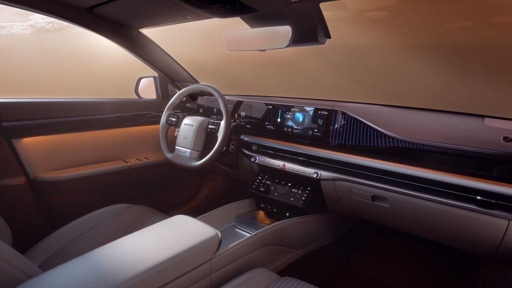 Interior Hyundai Grandeur 2023. 