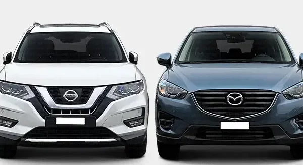 Nissan X-Trail 2013 vs Mazda CX-5 2013.