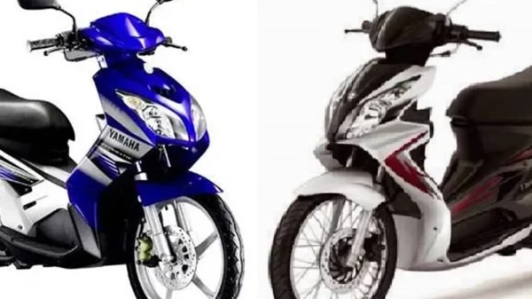 Yamaha Nouvo Z vs Suzuki Skywave.