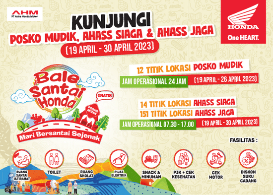 Dealer Siaga Honda Mudik 2023