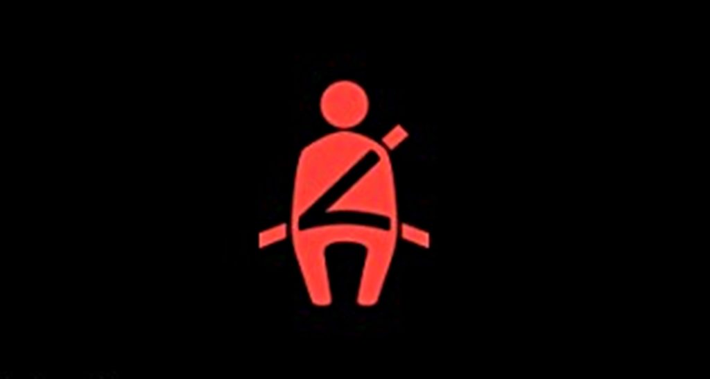 Lampu indikator Seat Belt. 