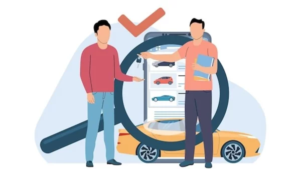 Ilustrasi beli mobil bekas.