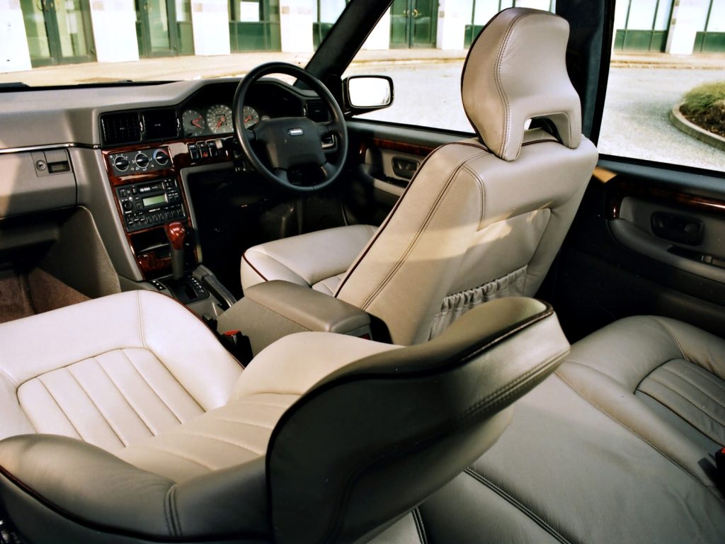 Interior Volvo 960. 