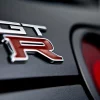 Logo Nissan GT-R.