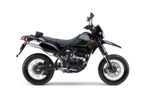 motor kawasaki d-tracker x hitam