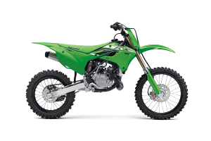 motor kawasaki kx 85 l hijau