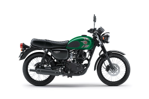 motor kawasaki w175 hijau