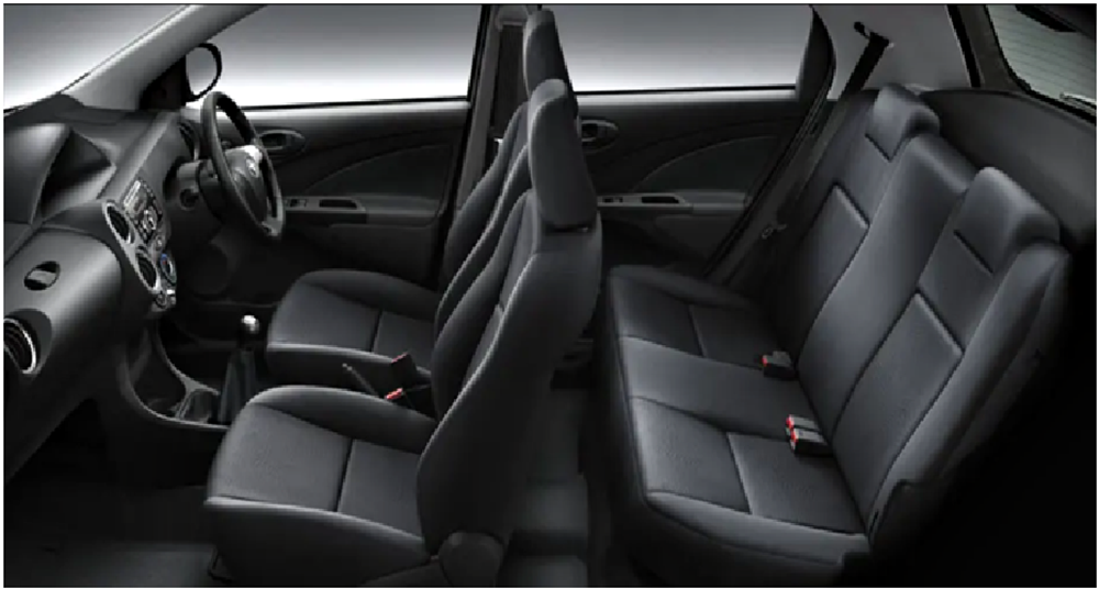 Interior Toyota Etios Valco.