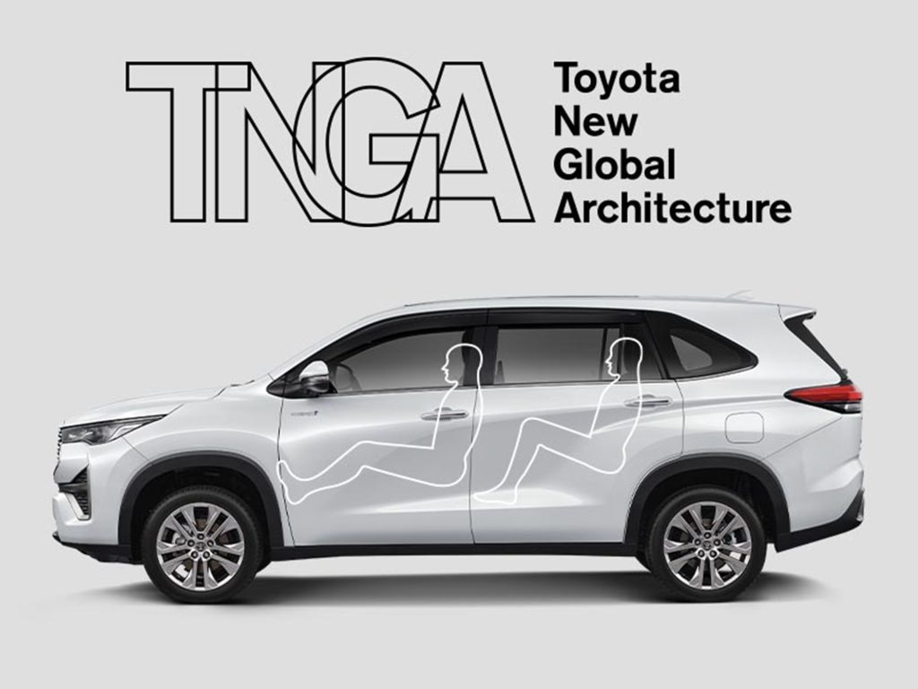TNGA Toyota Innova Zenix. 