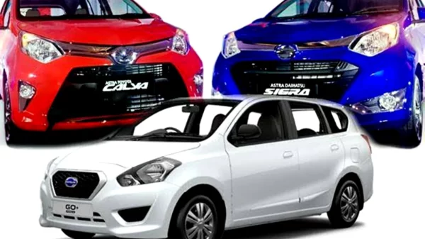 Toyota Calya, Daihatsu Sigra dan Datsun Go+.