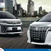 Toyota Vellfire dan Alphard.