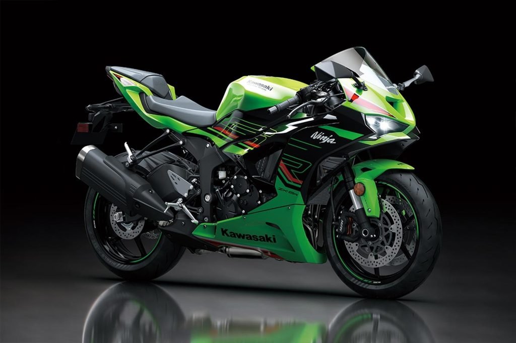 Tampilan Kawasaki Ninja ZX-6R 2024. 