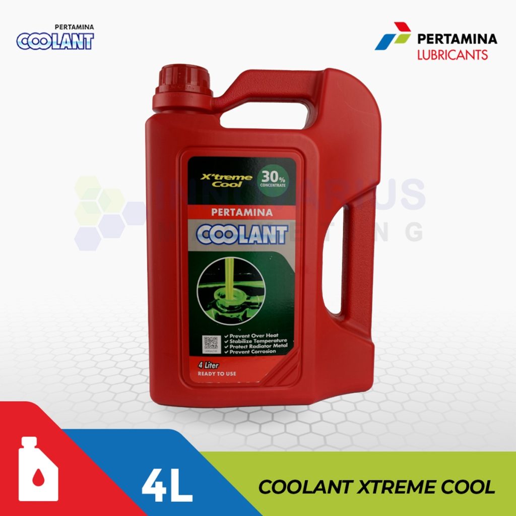 Pertamina Coolant Xtreme Cool. 