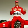 Potret Michael Schumacher.
