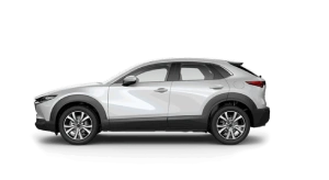 mobil mazda cx-30 putih