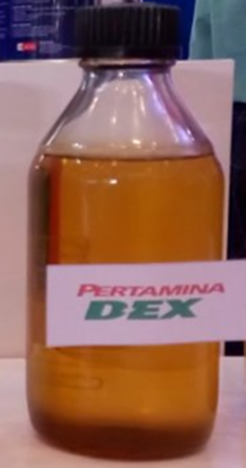 Warna BBM Pertamina Dex.