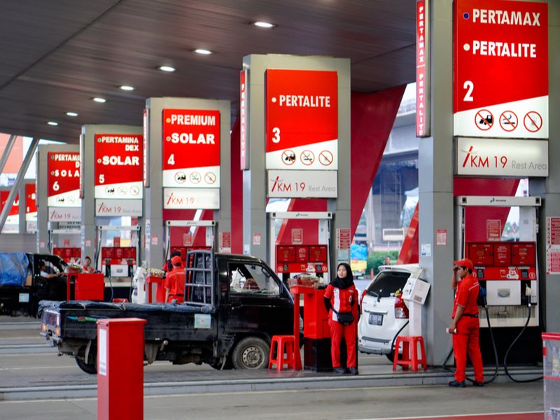 SPBU Pertamina.