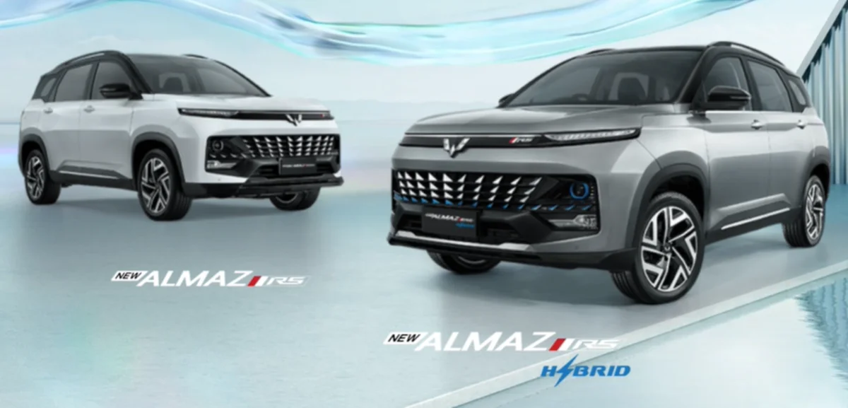 Wuling Almaz Hybrid dan Almaz RS.